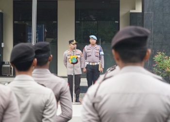 Kapolres Bekasi Pimpin Gaktiblin Setelah Apel Pimpinan dan Tegaskan Disiplin Internal Anggota