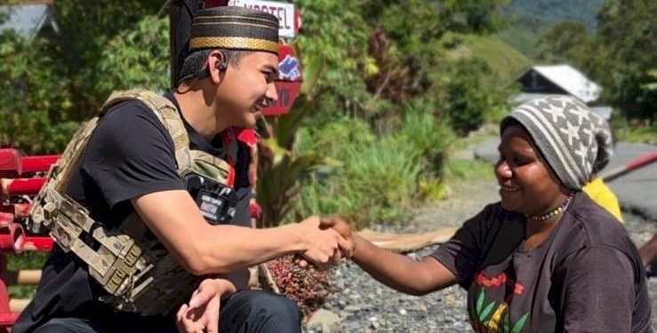 Satgas Operasi Damai Cartenz Kunjungi Mama-mama di Distrik Kulirik Puncak Jaya