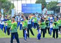 Senam Anak Indonesia Meriahkan HUT ke-37 Yasarini di Lanud Husein Sastranegara