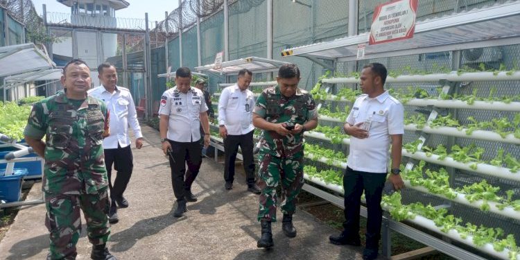 Pererat Sinergitas, Kasdim 0501 JP Adakan Komsos Bersama Lapas Kelas IIA Salemba