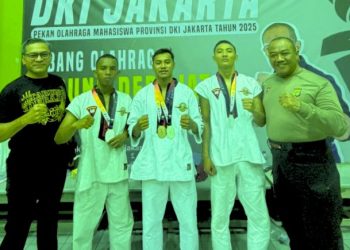 Brimob Polda Metro Jaya Menyabet Prestasi di Kejuaraan Tarung Derajat POM DKI Jakarta 2025