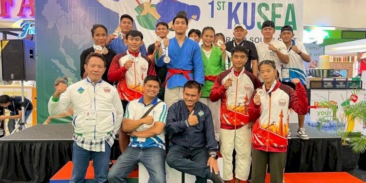 Tim Kurash Indonesia Menunjukkan Semangat Juang di Kejuaraan Kurash Asia 2025