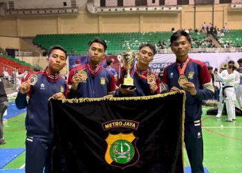 Brimob Polda Metro Jaya Menjadi Juara 3 Umum Kejuaraan Taekwondo Kapolri Cup Ke-6 2025