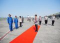 Kapolri Berangkat ke Lampung untuk Groundbreaking SPPG Polri