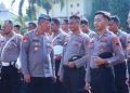 Pemeriksaan Mendadak Propam Polres Pekalongan Setelah Apel