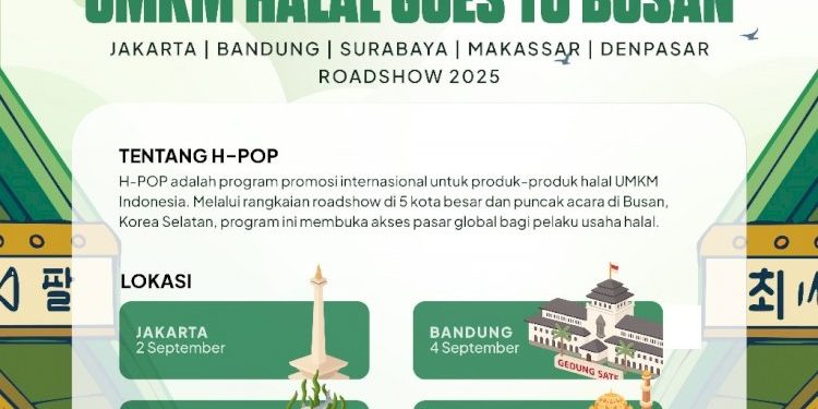 RRI Luncurkan Program H-POP Halal Goes to Busan untuk Dorong UMKM Go Global