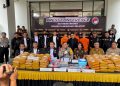 Polres Tangerang Selatan Ungkap Peredaran Narkotika Ganja Sebanyak 140,4 Kg
