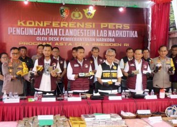 Jaringan Clandestine Lab Narkoba Rp 1,5 Triliun Terungkap di Bali oleh Polri