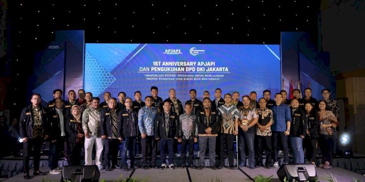 HUT Pertama APJAPI, Lantik 21 Pengurus DPD DKI Jakarta