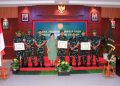 Pimpinan Tradisi Korp Penerimaan Personel Baru Dandim 0501/JP