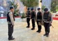 Gegana Polda Metro Jaya Sterilisasi Lokasi Sidang ke-19 PUIC di Kompleks DPR MPR RI