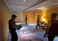 Brimob Sterilisasi Lokasi Kunjungan Perdana Menteri Australia di Polda Metro Jaya