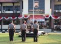 Kapolres Boyolali Pimpin Upacara Penghargaan Kenaikan Pangkat Tiga Anggota