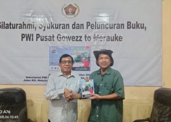 Ketua PWI Pusat Hendry Ch Bangun sambut baik kedatangan Taufik Abriansyah