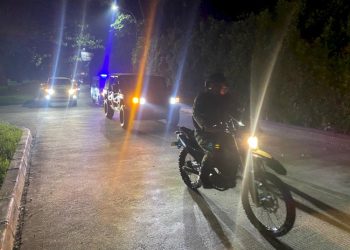 Kendaraan Taktis Maung Perkuat Patroli Keamanan Koramil 05 Sawangan dan Polsek Bojongsari