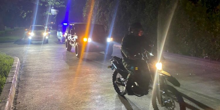 Kendaraan Taktis Maung Perkuat Patroli Keamanan Koramil 05 Sawangan dan Polsek Bojongsari
