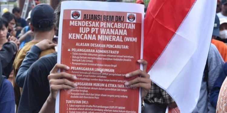 Aliansi BEM DKJ Desak KPK Selidiki Dugaan Tambang Ilegal di Halmahera Timur