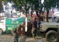 Koramil 05 Sawangan Gelar Aksi Bersih-Bersih Lingkungan dalam Serbuan Teritorial