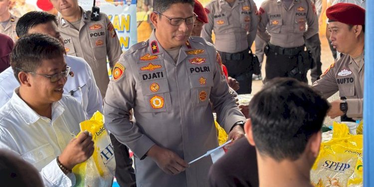 Wakapolda Metro Jaya Luncurkan Program Pangan Murah Menyambut HUT ke-80 RI