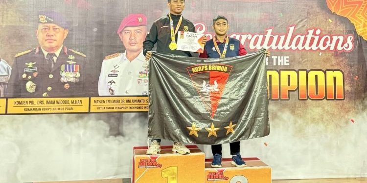 Brimob Polda Metro Jaya Raih 6 Emas di Kejuaraan Taekwondo Dankobrimob 2025