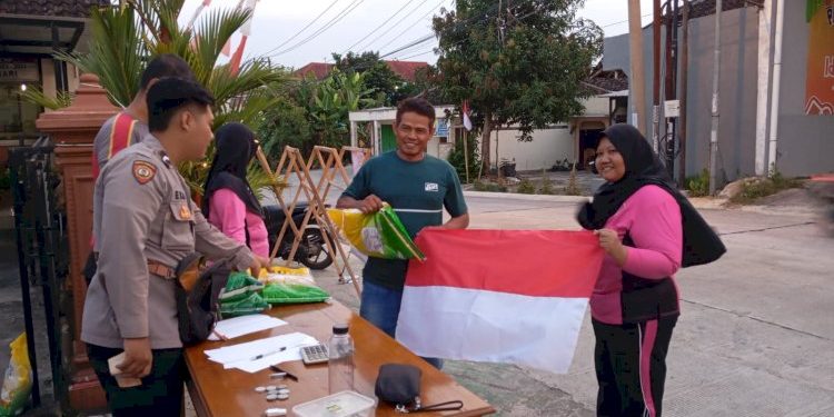 Distribusi Beras SPHP oleh Polres Boyolali Hingga ke Pelosok Desa
