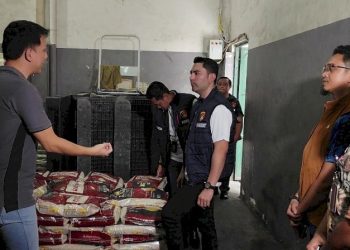 Polda Metro dan Satgas Pangan DKI Lakukan Sidak pada Gudang Beras