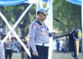 Pimpinan Apel Gelar Pasukan Operasi Merdeka Jaya Jelang HUT ke-80 RI