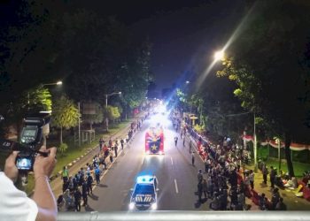 Karnaval Budaya HUT RI ke-80 Di Jakarta Pusat Berlangsung Meriah dan Kondusif