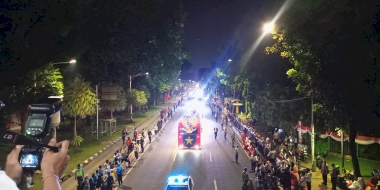Karnaval Budaya HUT RI ke-80 Di Jakarta Pusat Berlangsung Meriah dan Kondusif