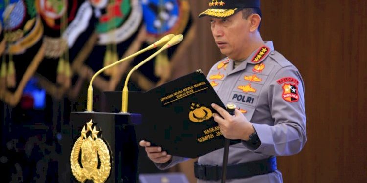 Sertijab dan Pelantikan Pejabat Tinggi Polri Dipimpin oleh Kapolri