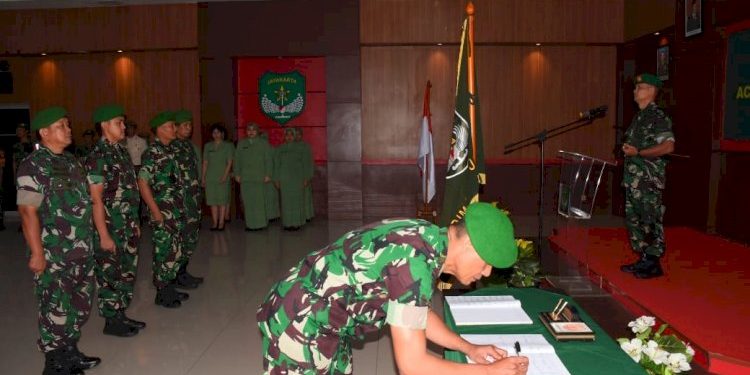 Jaga Tradisi dan Soliditas, Gelar Korps Raport Penerimaan dan Pelepasan Perwira Kodim 0501/JP