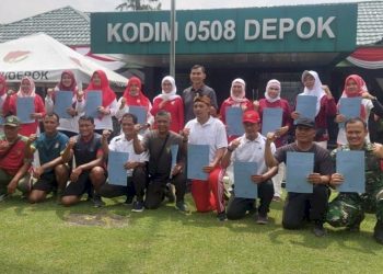 Persit Ranting 04 Sukmajaya Menang Lomba Masak Nasi Goreng Kodim 0508 Depok