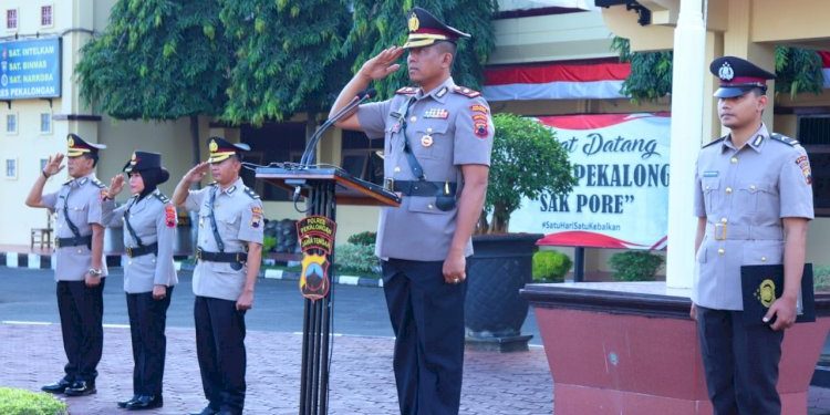 Wakapolres Pekalongan Pimpin Upacara Hari Juang Polri Tahun 2025