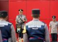 Upacara Hari Juang Polri di Polrestabes Semarang Sertijab dan Pemberian Penghargaan