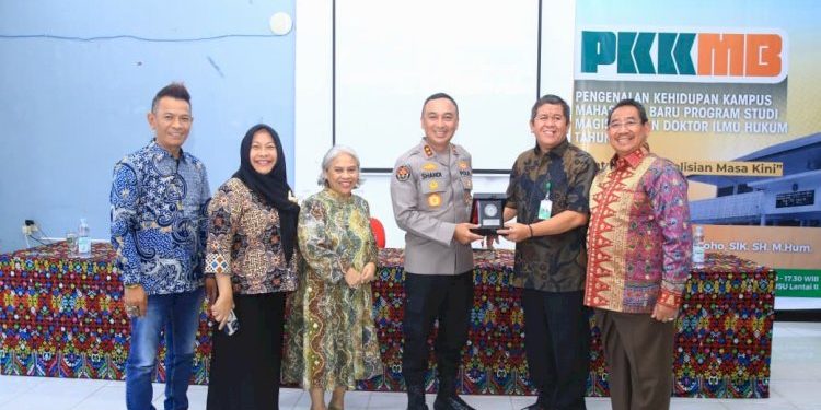 Isi Kuliah Umum di FH USU, Kadivhumas Polri Ajak Perkuat Cinta Tanah Air