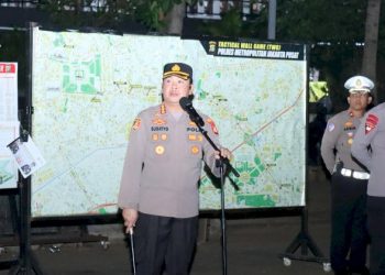 703 Personel Amankan Acara Merdeka Run 2025 Ribuan Peserta Lari di Monas