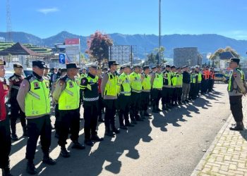 Amankan Festival Budaya Dieng 2025, Polres Banjarnegara Kerahkan Ratusan Personel