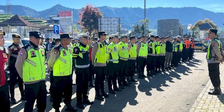 Amankan Festival Budaya Dieng 2025, Polres Banjarnegara Kerahkan Ratusan Personel