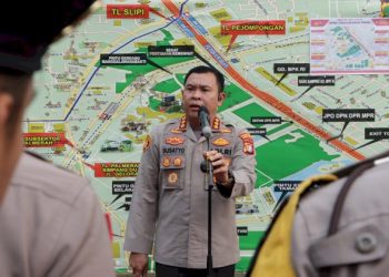 1.250 Personel Gabungan Amankan Aksi di DPR dengan Pendekatan Humanis dari Polisi