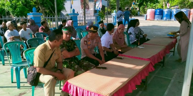 Dukungan Polisi untuk Program Pemerintah Launching MBG di SPPG Desa Repaking Wonosamodro