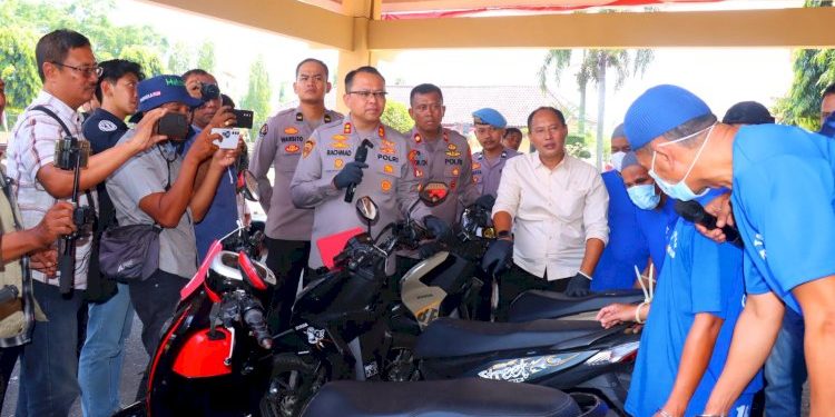 Curanmor dan Narkoba, Polres Pekalongan Ungkap Kasus Menonjol Juli Agustus 2025