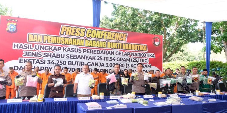 Kapolda Riau Berikan Ultimatum kepada Bandar Narkoba