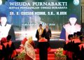 Ketua MA RI Hantar Kresna Menon dalam Wisuda Purnabakti