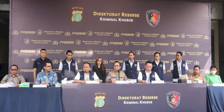 Polda Metro Jaya Ungkap Delapan Kasus Kejahatan Ekonomi