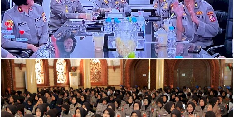 Doa Bersama Hari Jadi ke-77 Polwan RI di Polda Metro Jaya diikuti 1.019 Personel Lewat Zoom