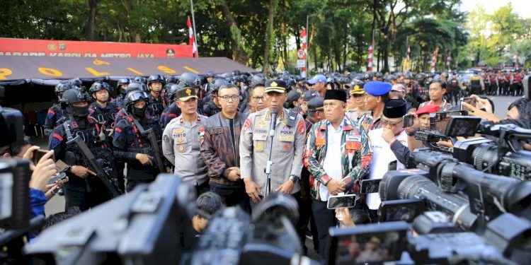 Patroli Besar Dilakukan, Polda Metro Jaya Bersama Ormas Jaga Jakarta