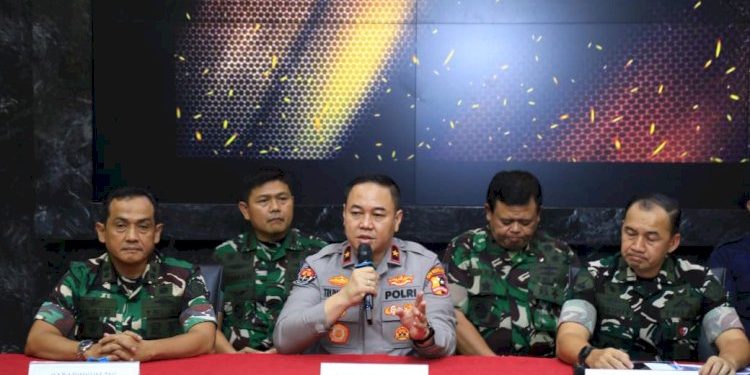 Polri dan TNI Tegaskan Kerja Sama Memulihkan Keamanan Setelah Aksi Demonstrasi