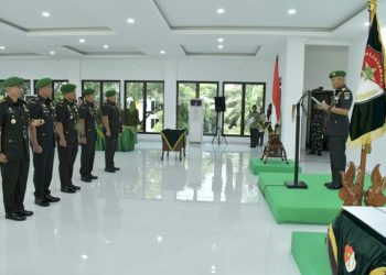 Serah Terima Jabatan Dandim 0508/Depok Dipimpin Danrem 051/Wijayakarta