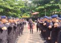 Brimob Amankan Aksi Unjuk Rasa di Silang Monas Barat Daya