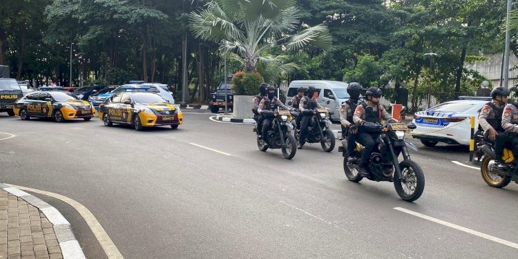 Polda Metro Jaya Kerahkan 184 Personel Patroli Gabungan Jaga Jakarta Tetap Aman dan Kondusif
